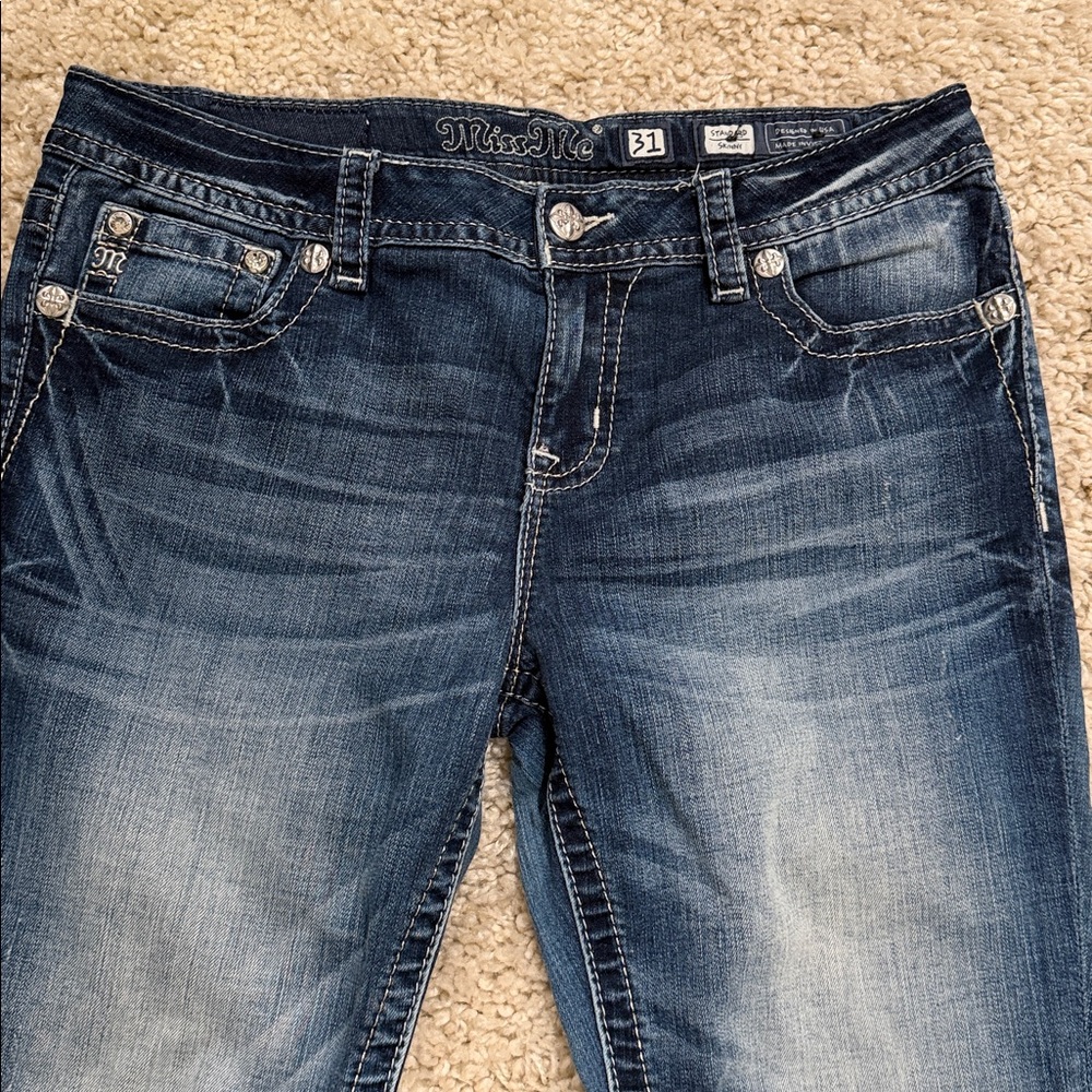 Miss Me Skinny Jeans 31 - Picture 4 of 11